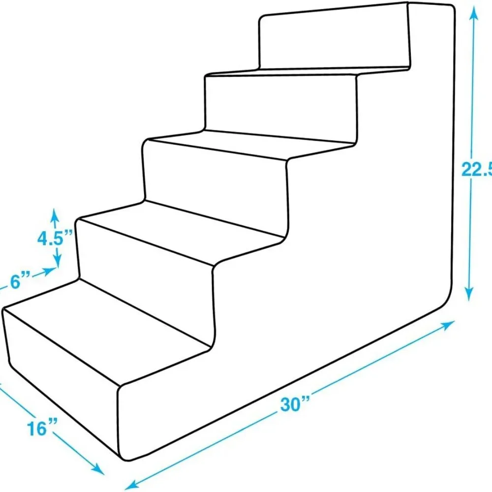 Best Pet Supplies Dog Stairs for Small Dogs & Cats